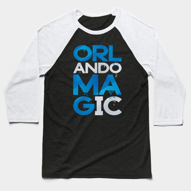 Orlando Magic Baseball T-Shirt by slawisa